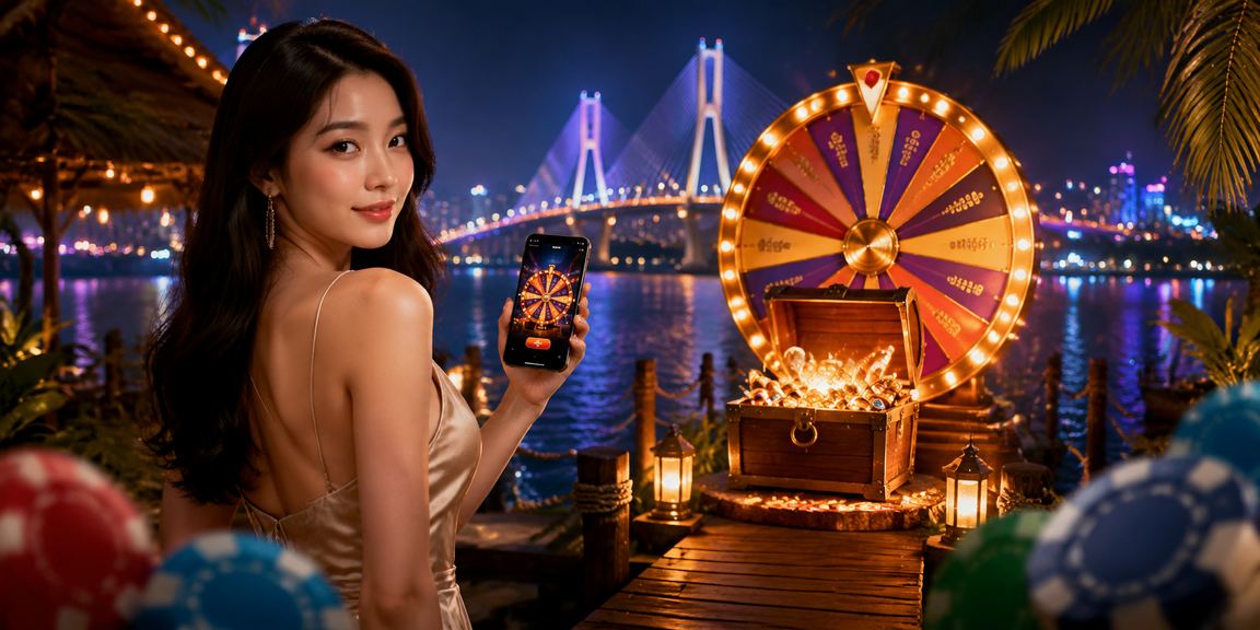 Người chơi trải nghiệm roulette casino tại không gian giải trí đêm Cần Thơ